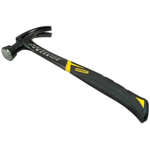 Stanley 1-51-277 Fatmax Antivibe All Steel Curved Claw Hammer 570g 20oz