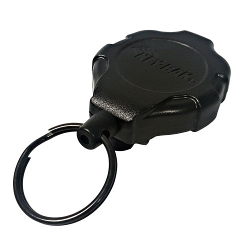 KEY-BAK Ratch-It Retractable Ratcheting Tether with 48  Kevlar Cord  8 oz. Retraction  Belt Clip Attachment