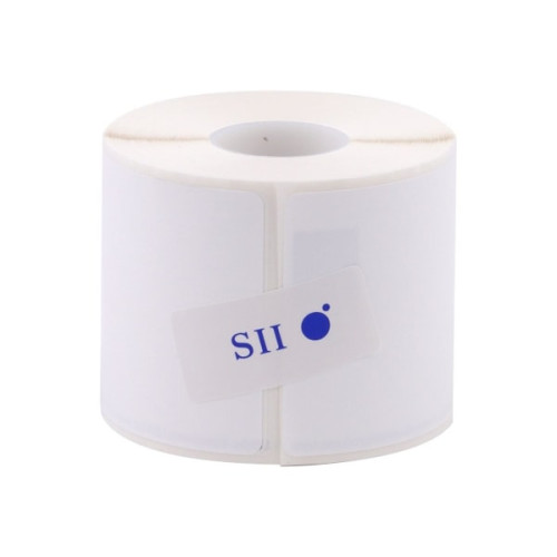 Seiko SLP-DRL Direct Thermal Diskette Labels for Smart Label Printers  2.125  Width x 2.75  Length  White - 1 Roll (320 Labels)