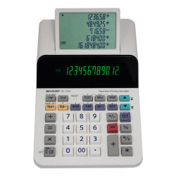 Sharp EL-1501 calculator Desktop Printing Multicolour, White