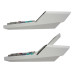 Sharp EL-1501 calculator Desktop Printing Multicolour, White