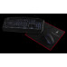 SureFire Silent Flight 320 Gaming mouse pad Black, Red