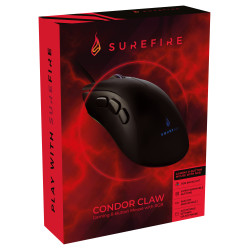 SureFire Condor Claw mouse Gaming Right-hand USB Type-A Optical 6400 DPI