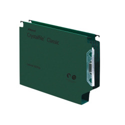 Rexel Crystalfile Classic ‘330’ Lateral File 50mm Green (25)