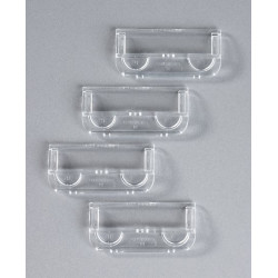 Rexel Crystalfile Crystal Tab Clear (50)