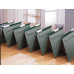 Rexel Crystalfile Linked Foolscap Suspension File 15mm Green (50)