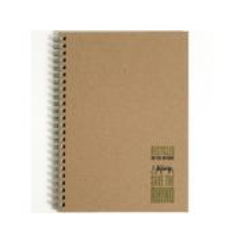 Recycled Save The Rhino A5 Hardback Notebook, 160 Pages Ruled (pack Of 5)