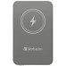 Verbatim Charge 'n' Go Magnetic Wireless Power Bank 5000mAh Grey