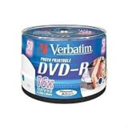 Verbatim Dvd-r 16x Wide Printable 5