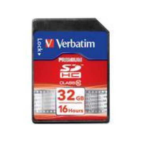 Brand 32gb Verbatim Full Size Sd Memory Card Class 10 Sdhc Card 32gb