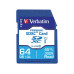 Verbatim 64-GB Class 10  UHS-1 V10 U1 Premium SDXC Memory Card