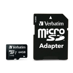 Verbatim Pro 64 GB MicroSDXC UHS Class 10