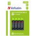 Verbatim 49514 household battery Rechargeable battery AAA Nickel-Metal Hydride (NiMH)