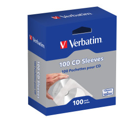 Verbatim CD Sleeves (Paper) 100pk