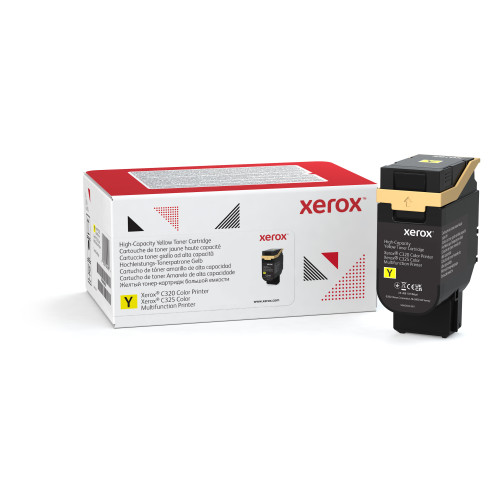 Xerox Genuine ® C320 Color Printer​/​C325 Color Multifunction Printer Yellow High capacity Toner Cartridge (5500 Pages) - 006R04830