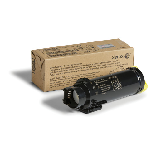 Xerox Genuine Phaser® 6510, WorkCentre® 6515 Yellow Extra High capacity Toner Cartridge (4300 Pages) - 106R03692