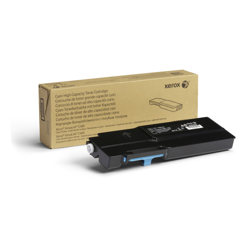 Xerox Genuine ® VersaLink® C400 Color Printer​/​C405 Color Multifunction Printer Cyan High capacity Toner Cartridge (4800 Pages) - 106R03518