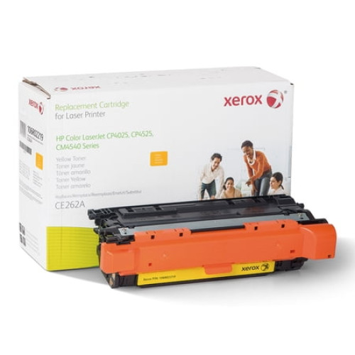 Xerox 106R2219 Replacement Toner for CE262A, 12700 Page Yield, Yellow