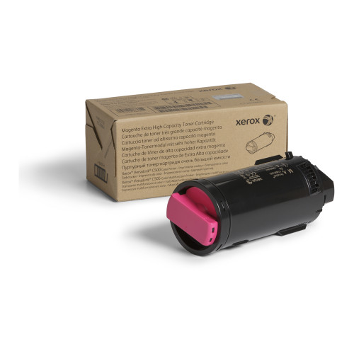 Xerox Genuine ® VersaLink® C500 Color Printer​/​C505 Color Multifunction Printer Magenta Extra High capacity Toner Cartridge (9000 Pages) - 106R03874