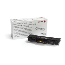 Xerox Genuine Phaser® 3052​/​3260, WorkCentre® 3215​/​3225 Black High capacity Toner Cartridge (3000 Pages) - 106R02777
