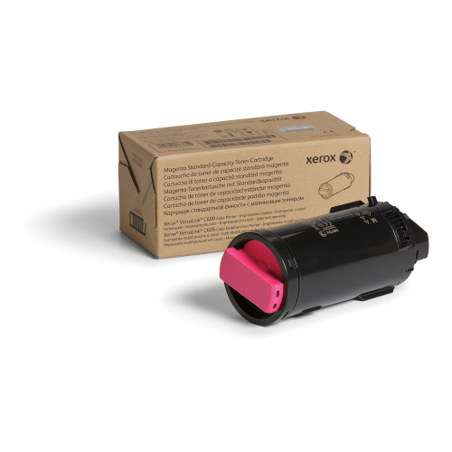 Xerox Genuine ® VersaLink® C600 Color Printer​/​C605 Color Multifunction Printer Magenta Standard capacity Toner Cartridge (6000 Pages) - 106R03897