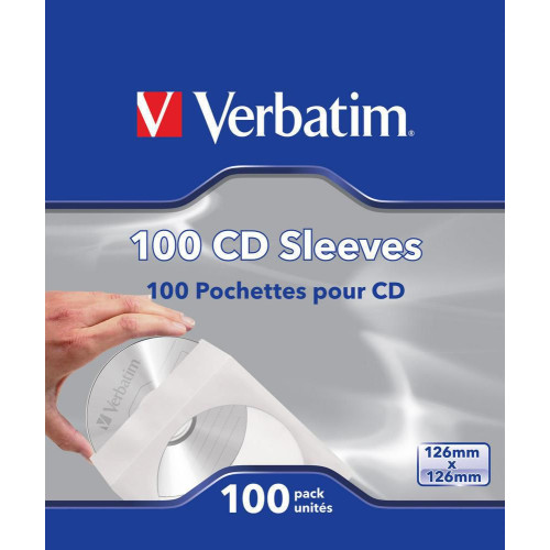 CD PAPER SLEEVES 100 PACK