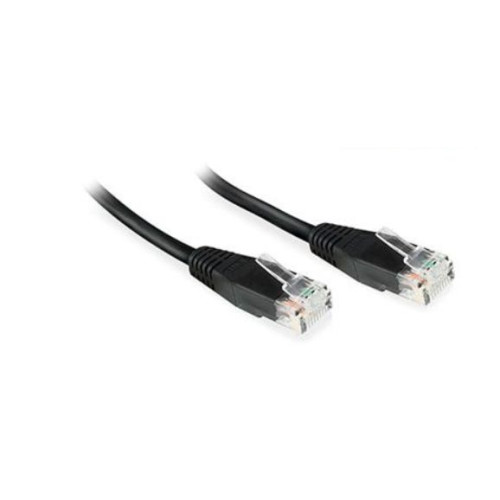 U/UTP CAT6 0.25M Black PVC