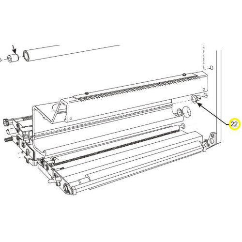 BEARING,SLEEVE,FLANGED,NYLINER