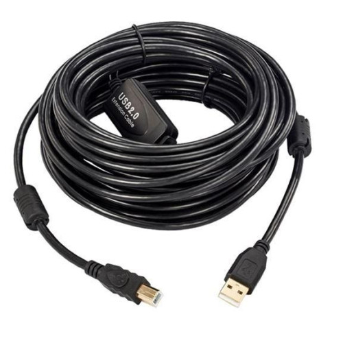 Active USB 2.0 A-B Cable, 15m