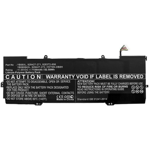 Laptop Battery for HP 79.00Wh