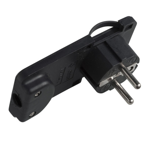 Schuko Angled Power Plug