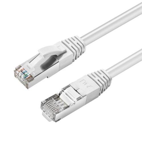 CAT6A S/FTP 10m White LSZH