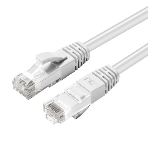 CAT6A UTP 0.25m White LSZH