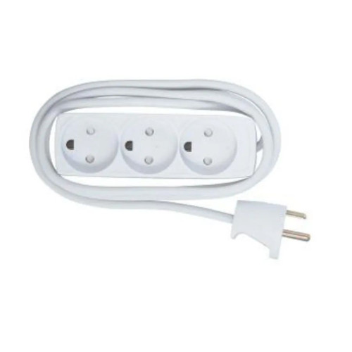 3-way Danish Power Strip 5m
