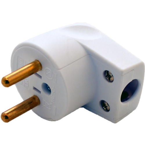 Danish Power plug angled,
