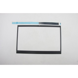 Bezel sheet with tape for