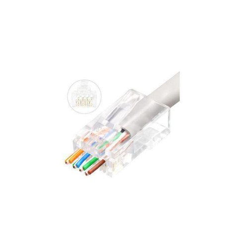 RJ45 UTP plug Cat6A for