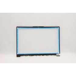 LCD bezel with webcam lens