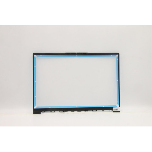LCD bezel with webcam lens