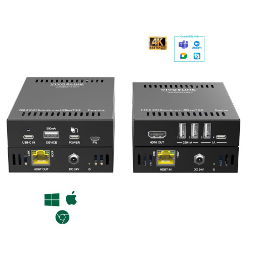 USB-C 4K KVM Extender over