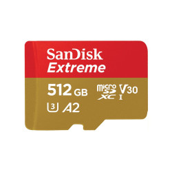 Extreme 512 GB MicroSDHC