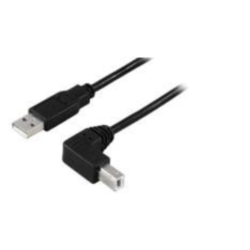 USB-A 2.0 to a USB-B 90