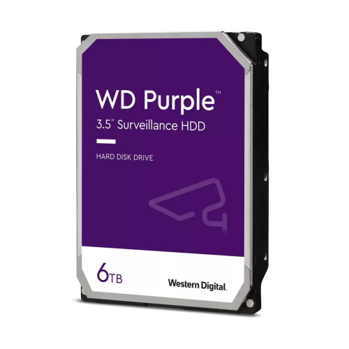 WD PURPLE 6TB 256MB 3.5IN SATA