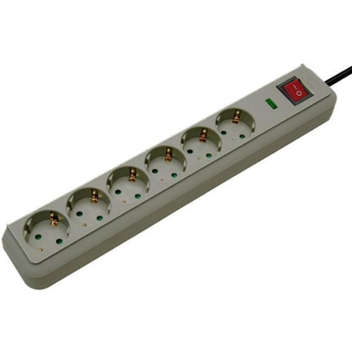 Surge Protector Grey 6 Ac