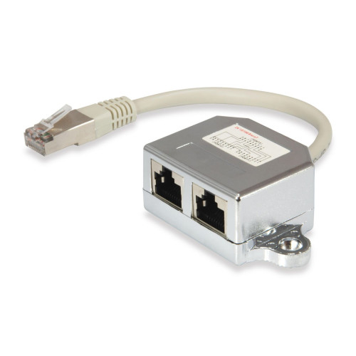 2-Port Cat.5E Rj45 Splitter