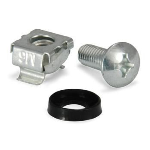 M6 Cage Nut And Screw Set, 50
