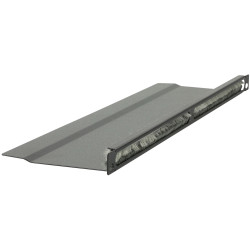 1/2U 19" L BENT, BRUSHED