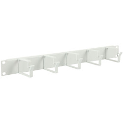 1U 19" CABLE ORGANIZER PANEL,
