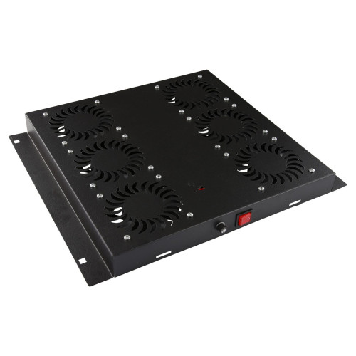 6 FANS, ANALOG THERMOSTAT