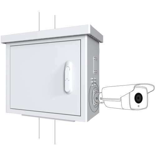 Midi Radius Pole Mounted CCTV